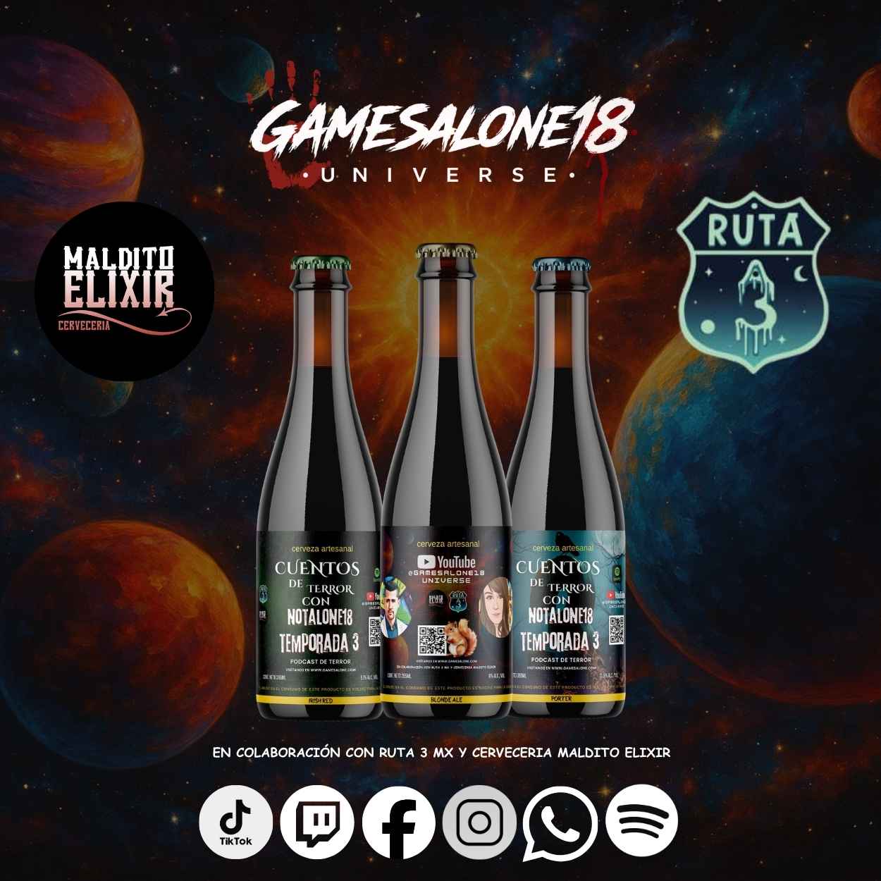 Colección Universo GamesAlone18