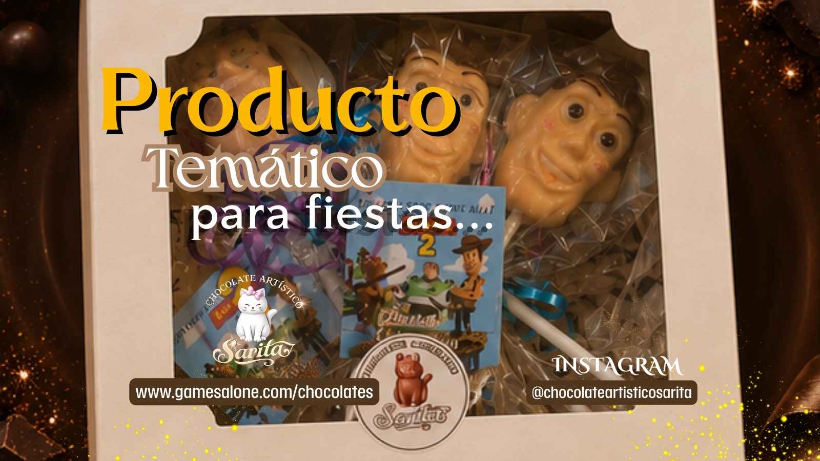 Chocolate artístico temático