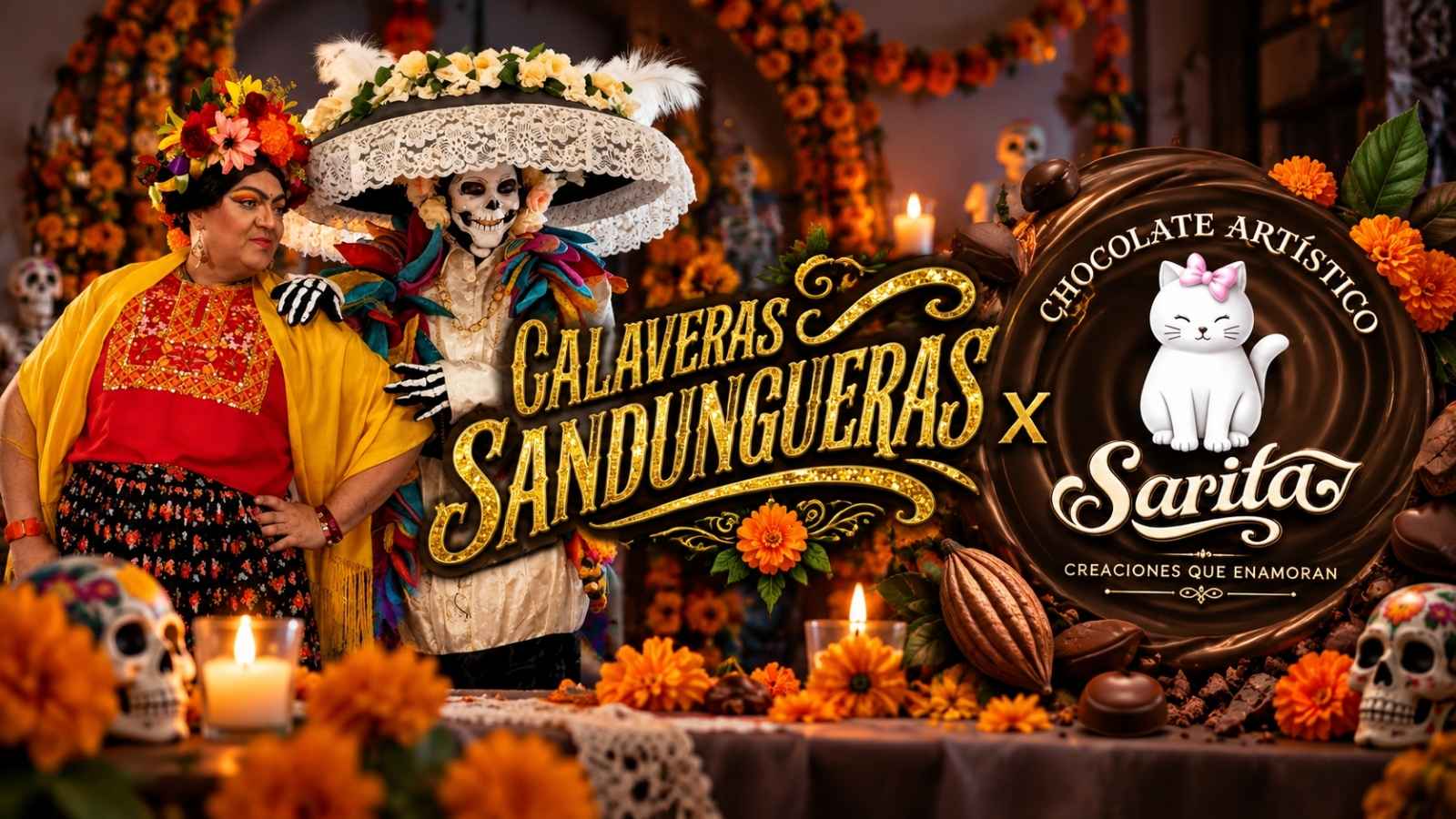 Calaveras Sandungueras, GamesAlone18 Universe y Chocolate Artístico Sarita
