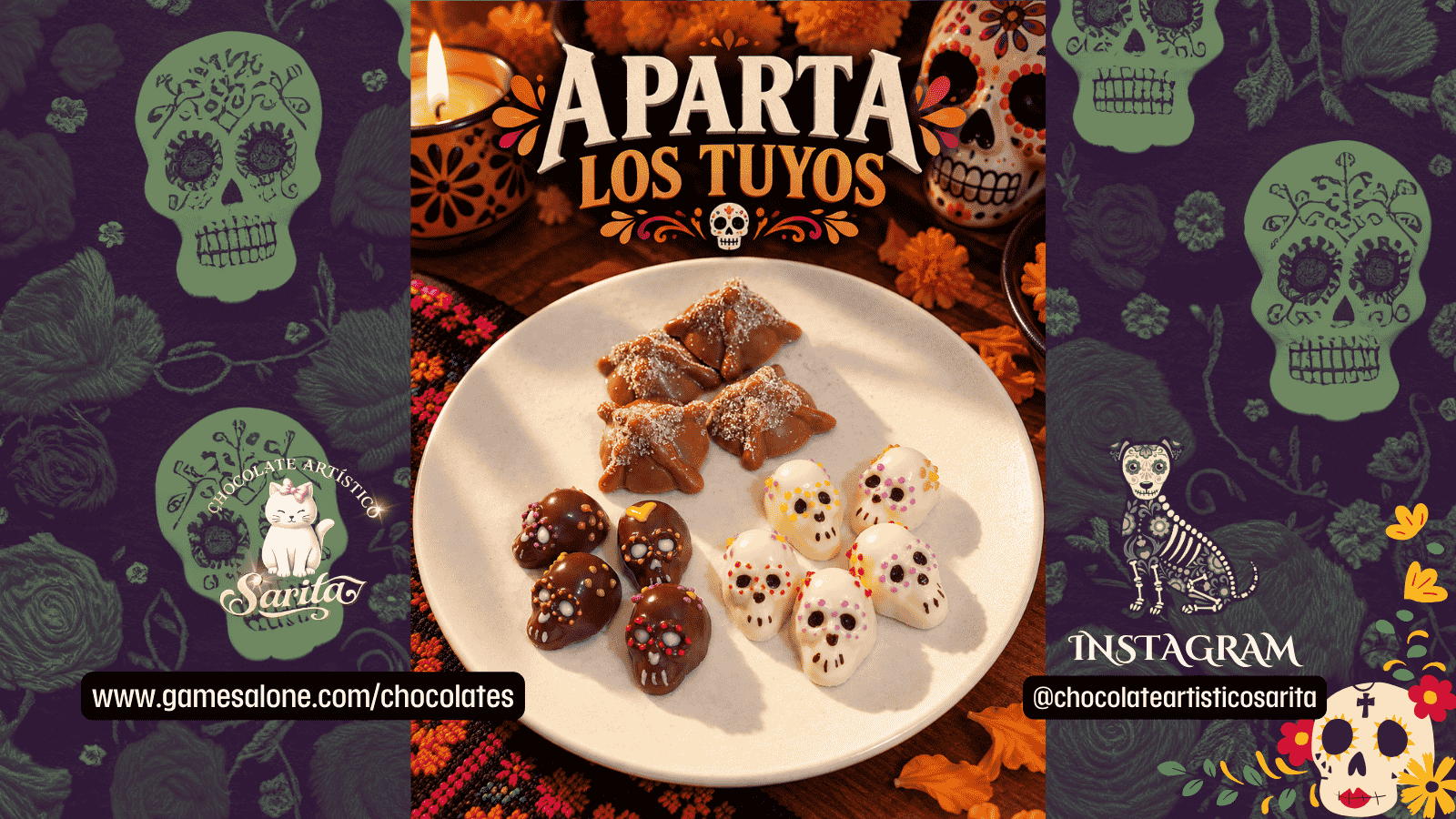 Chocolate Artístico Sarita y GamesAlone18 Universe